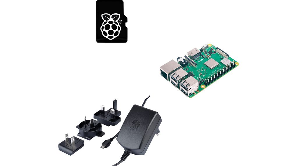 Raspberry Pi 3 Model B+, PiOS-rendszer, tápegység