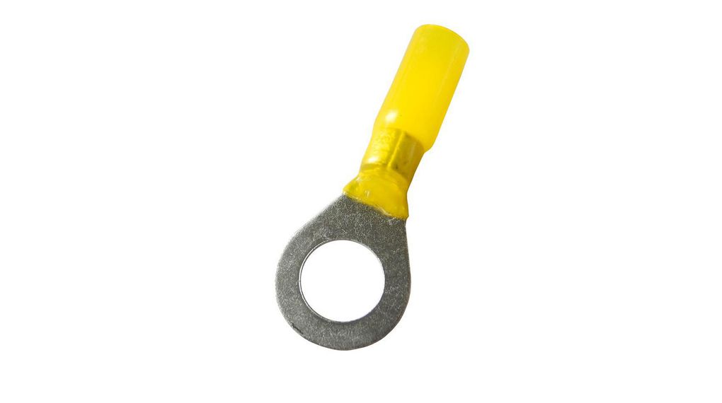 Ring Terminal, Partially Insulated, 3 ... 6mm², M10