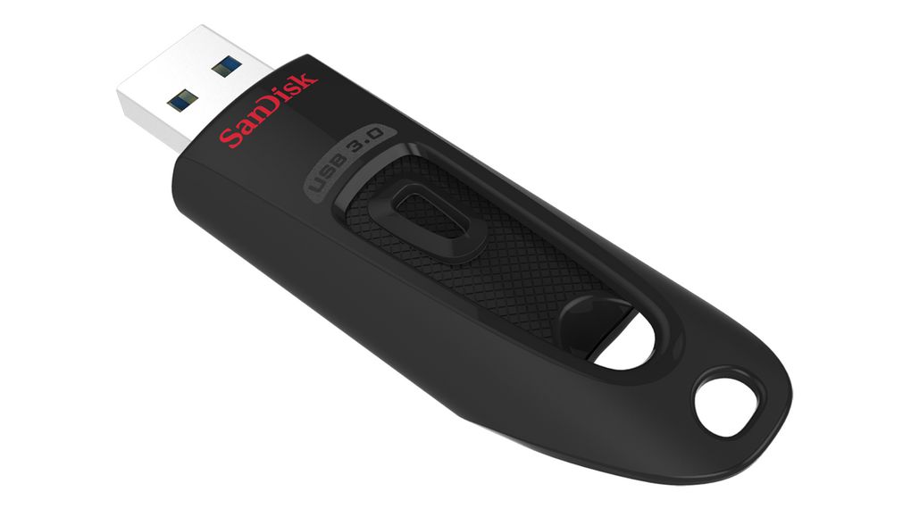 SDCZ48-032G-U46B | USB-nøgler, Ultra USB 3.0, 32GB, USB 3.0, Sort | Elfa Distrelec Danmark
