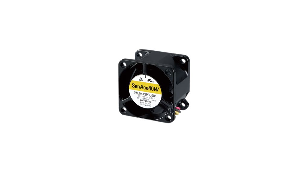 Axiale ventilator DC 40x40x28mm 24V 33.6m³/h