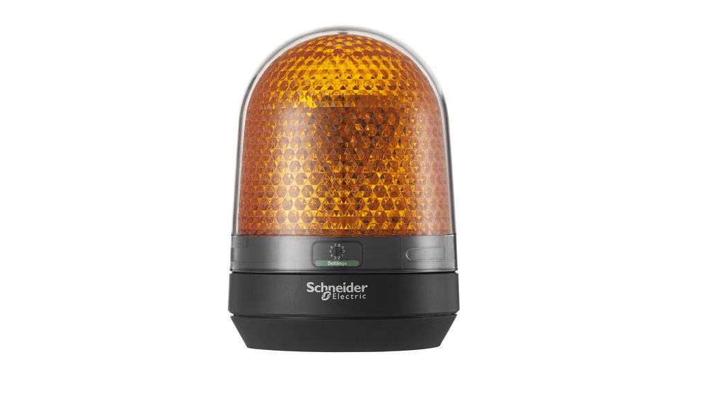 Signal Beacon AC 230V 29mA 100mm Orange IP65 Harmony