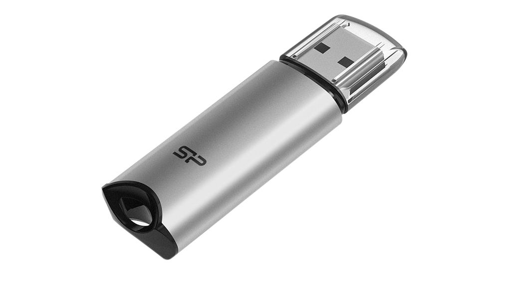 USB-Stick, Marvel M02, 128GB, USB 3.0, Silber