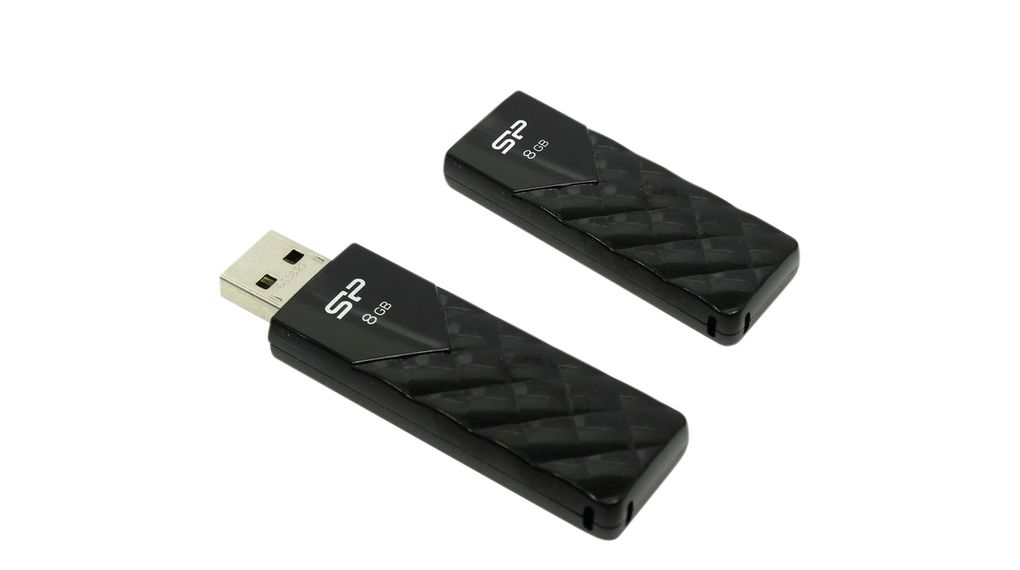 USB Stick, Ultima U03, 8GB, USB 2.0 / USB 1.1, Black