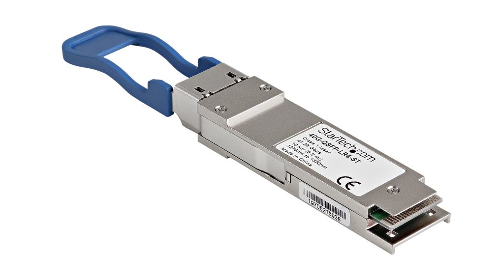 Fibre Optic Transceiver QSFP+ Single-Mode 40GBASE-LR4 LC 10km