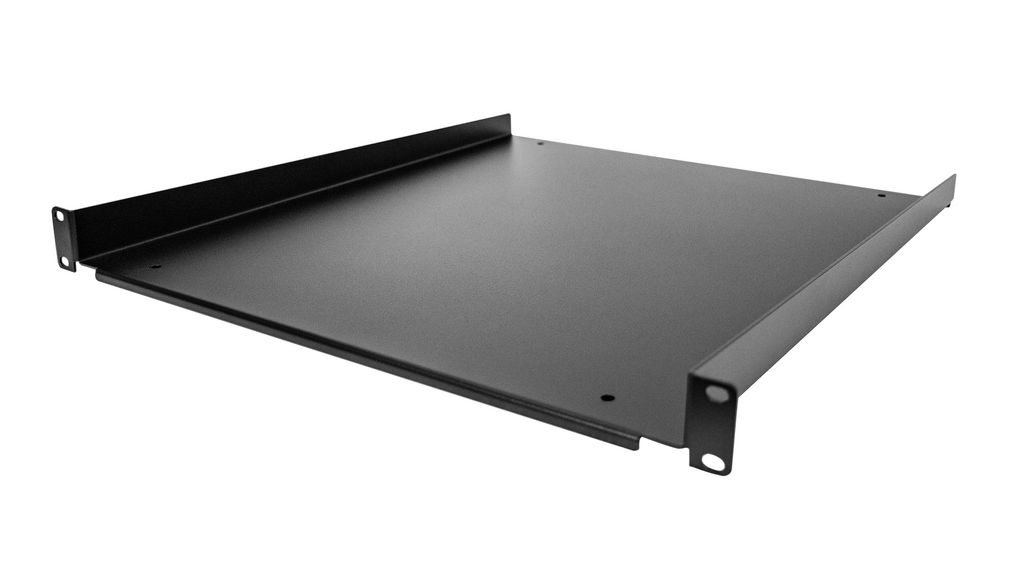 Cantilever Shelf, Steel, 305mm, Black