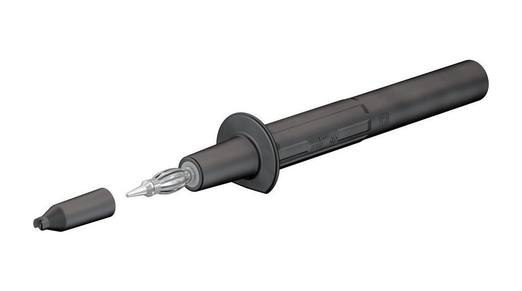 Safety test probe ø 4 mm Black