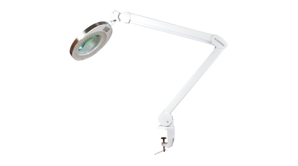 LED-Lupenleuchte 8W 800mm weiss