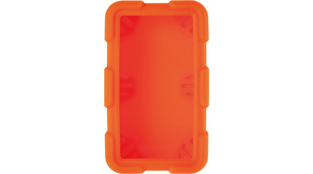Shockproof Silicone Cover, Size 8, Orange