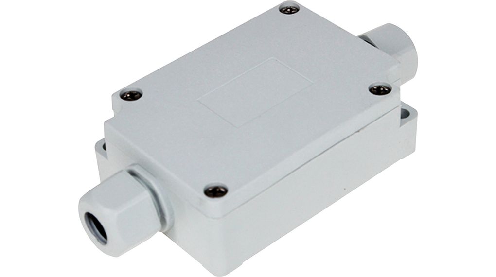 Junction Box, 1.25mm², 24x70x50mm, Cable Entries 6, PBT