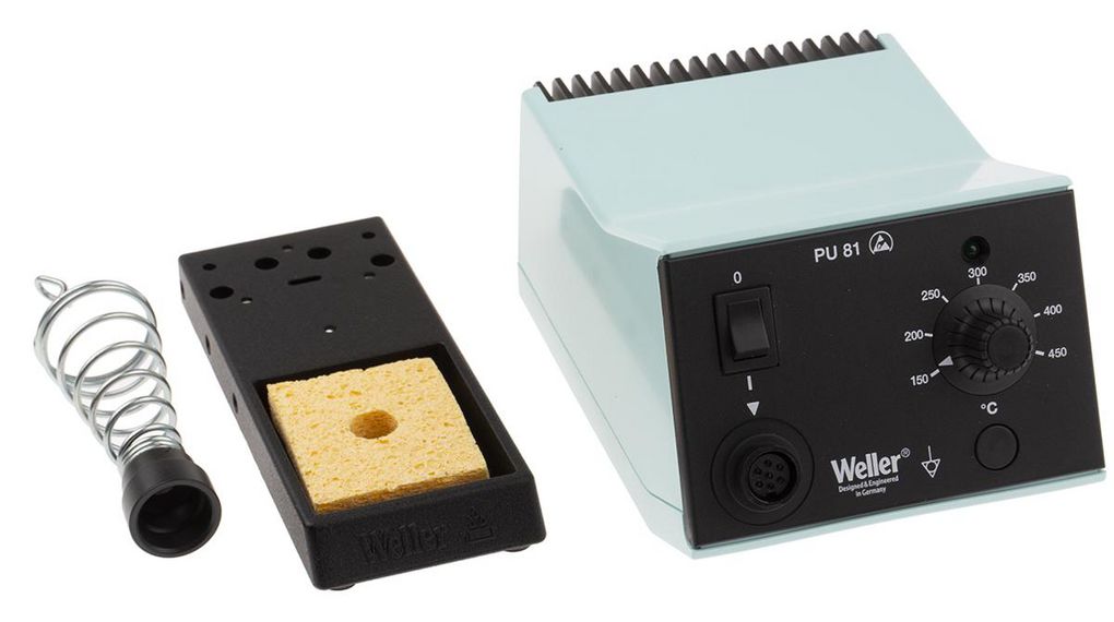 Ws 81 WS 81 | Weller Soldering Station 80W 450°C 230V UK Type G (BS1363) Plug ...