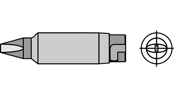 Soldering Tip HT series for LR82 and FE80 HT Chisel 49mm 3.2mm