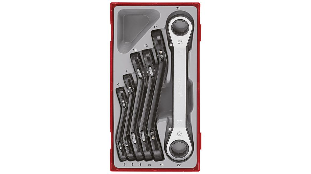 Teng Tools Ratchet Wrench, 265 mm Overall
