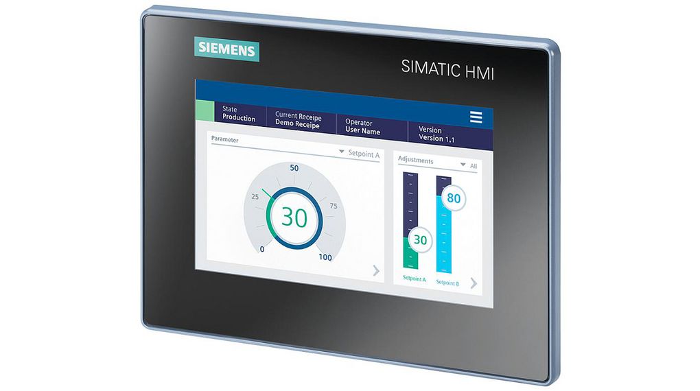 Siemens SIMATIC HMI Unified Basic Series SIMATIC HMI Panel - 7 in, TFT Display, 800 x 480