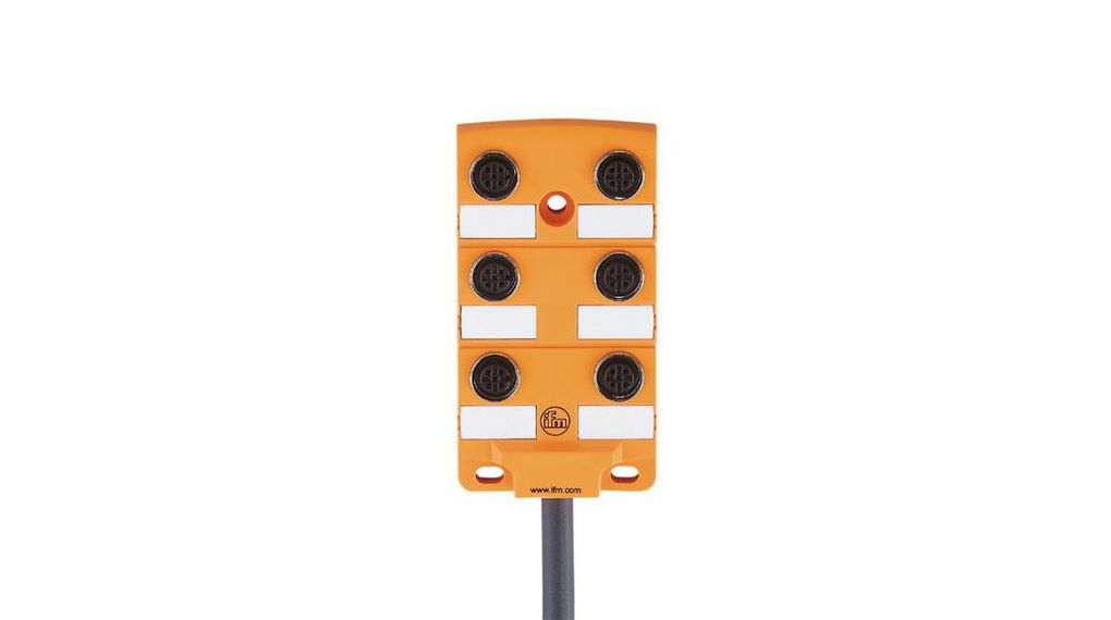 ifm electronic EBC Series Sensor Box, 6 port