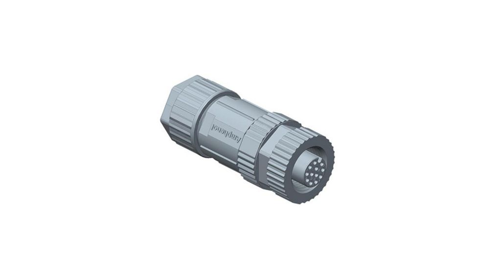 Socket M12d M12D-05BFFA-SL8001 | Amphenol Industrial Industrial Circular Connector ...