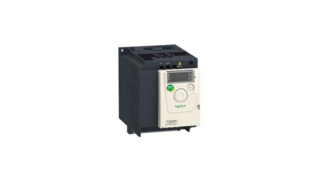 Schneider Electric Inverter Drive, 1.5 kW, 1 Phase, 240 V, 7.5 A, Altivar Series