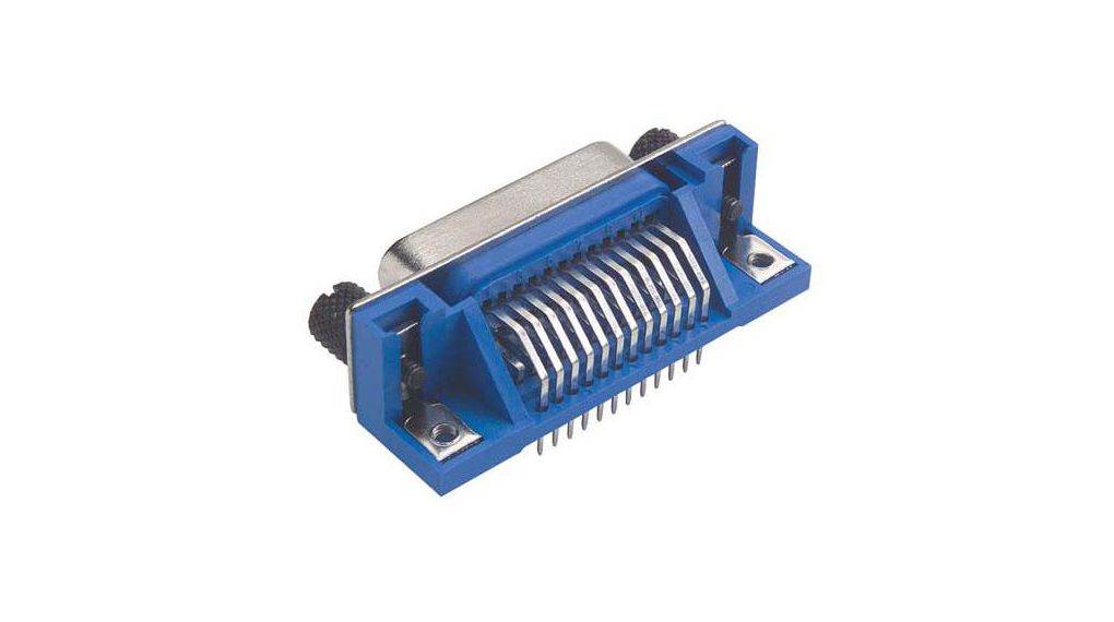 CIB Series Straight Screw PCB Socket, 24-Contact, 2-Row, 2.16 mm Pitch, Femelle, 500V, Contacts - 24