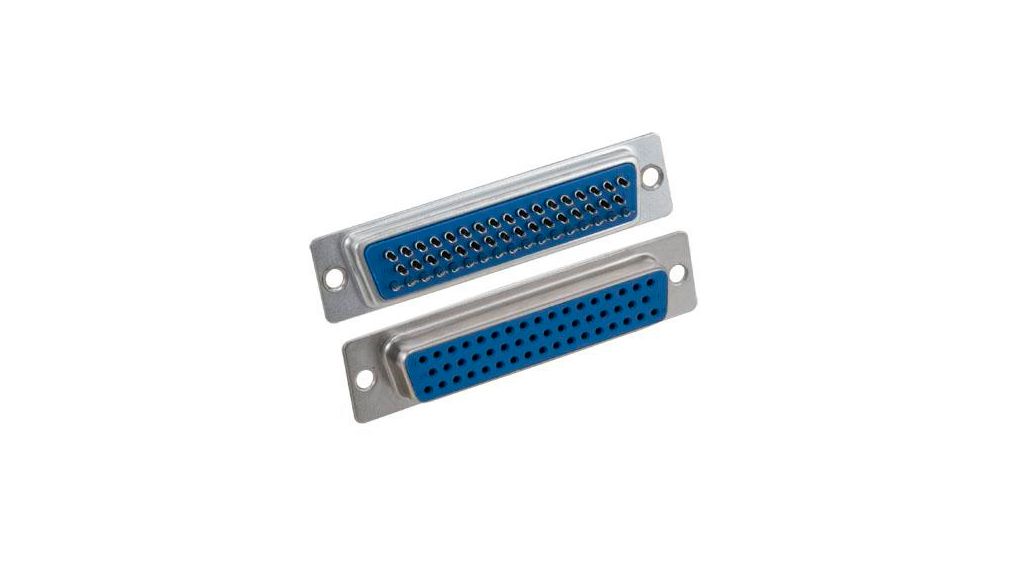 L-Com SD-50 50 Way Straight Screw D-Sub ConnectorFemale, with Jack Screw