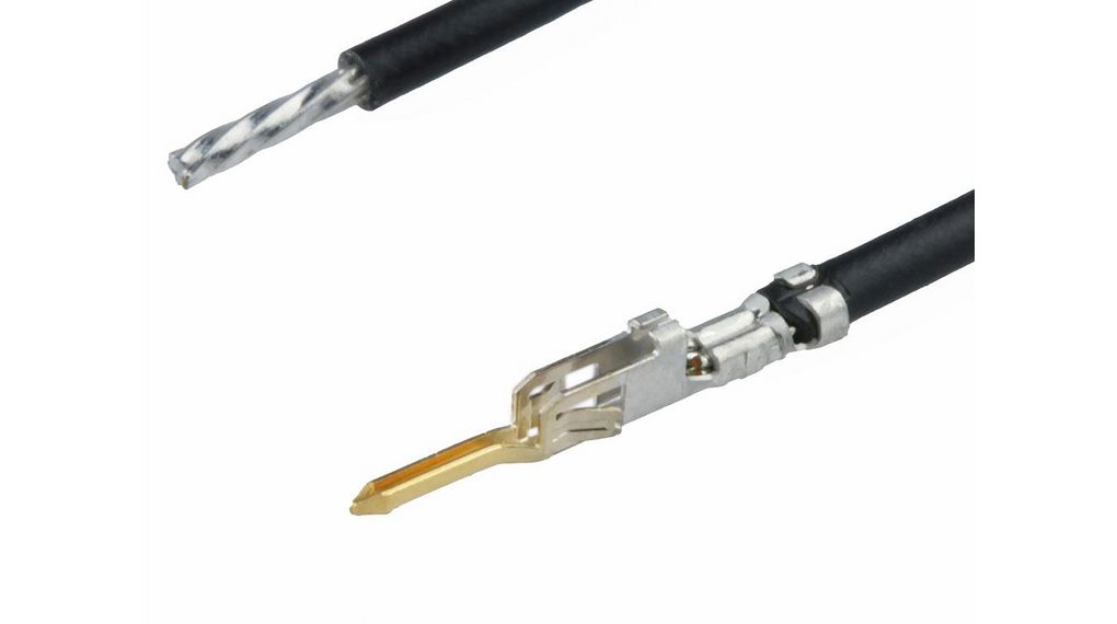 Micro-Fit Pre-Crimped LeadPigtail, 300 mm, Black