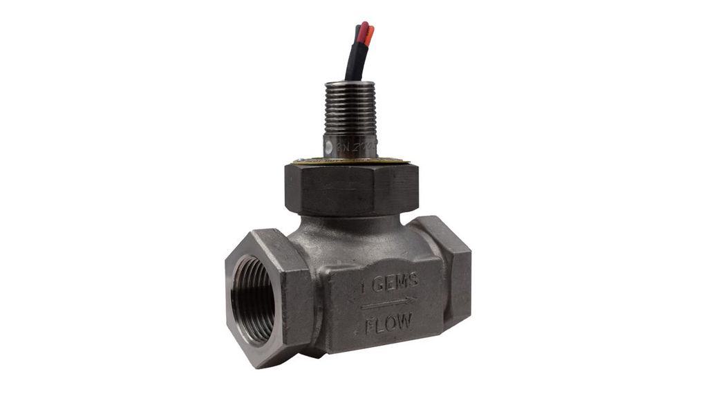 27105 | Gems Sensors FS-200 Series Brass Inline Flow Flow Sensor for ...