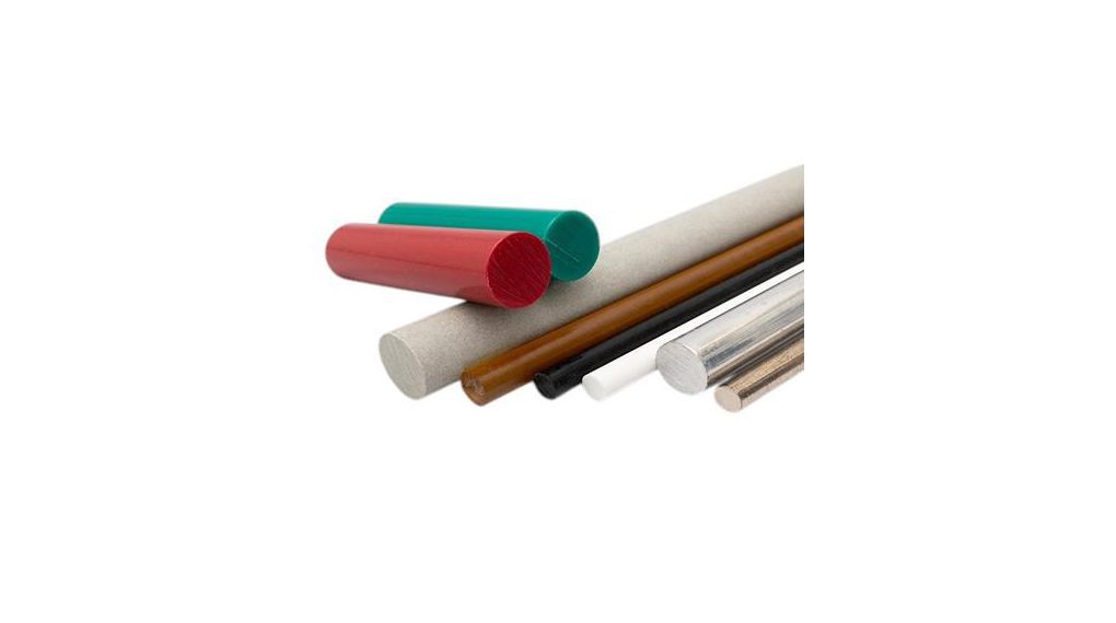Pi Rotating Rods FP30-RD-000180 | Goodfellow Polyimide PI Rod, 1 m x 25 mm Diameter, 1m ...