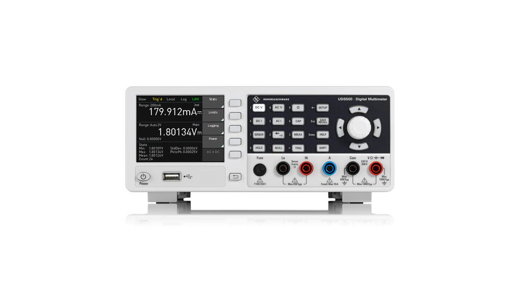 UDS500 Bench Multimeter True RMS, 10 A ac Max, 10 A dc Max, 750 V Max 1000 V