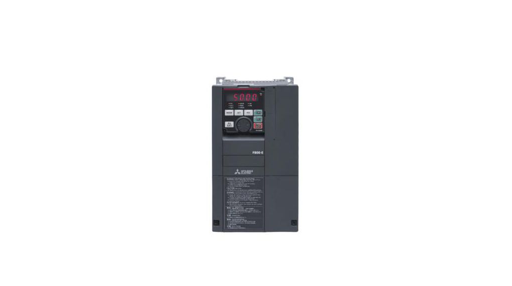 Inverter Drive, 3.7 kW, 3 Phase, 400 V ac, 8.3 A, FR-F800 Series, 8.3A, 3.7kW ... 500V