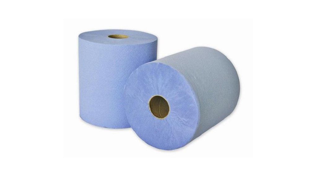 Northwood Hygiene Rolled Blue Paper Towel, 200 x 200mm, 2-Ply Pack of 6 pieces