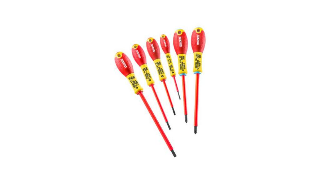 Expert by Facom Slotted Insulated Screwdriver Set