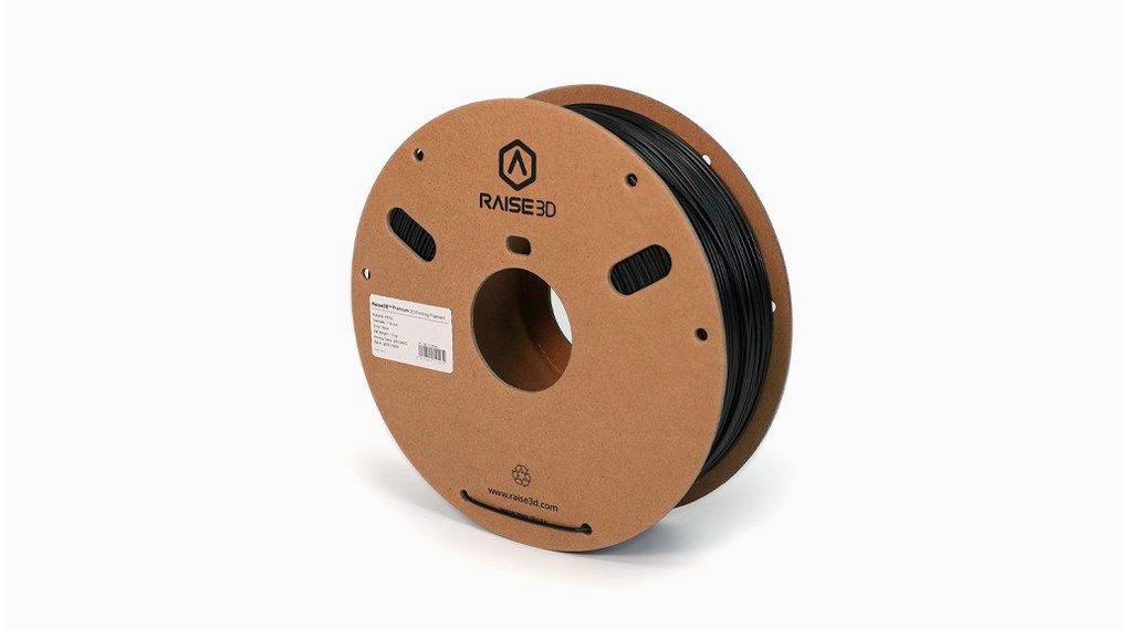 Raise3D 1.75mm Black PET-G 3D Printer Filament, 1kg, 1kg