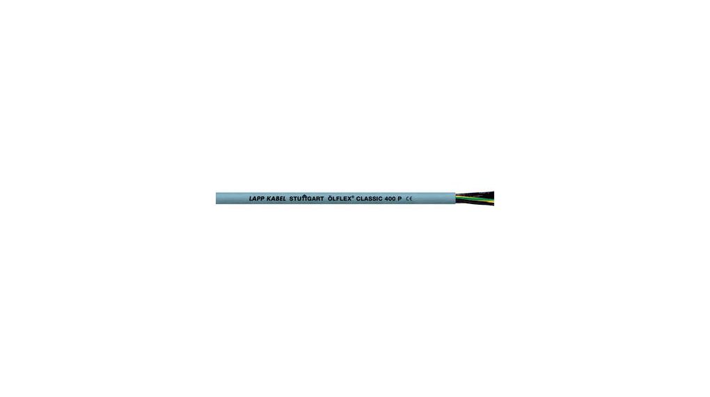 Lapp Flexible Multicore 1.5 mm² 3 Core Power Cable, Grey Polyurethane PUR, 100m