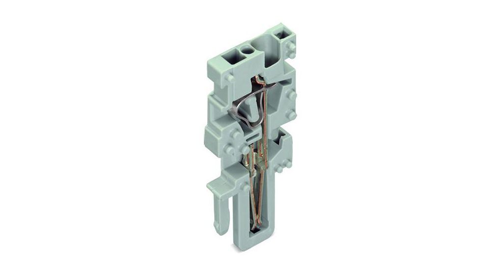 WAGO 769 Series End Module for Use with Conector hembra, CSA, Grau