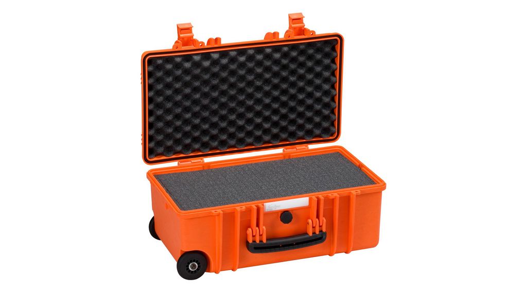 Explorer Cases 5122 Waterproof Polymer Transit Case With Wheels, 546 x 347 x 247mm, 247x546x347mm