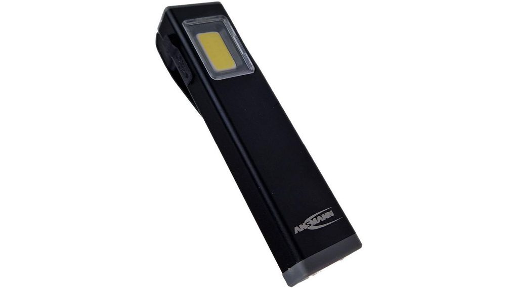 Ansmann Rechargeable COB LED Work Light, 500 lumens, USB-C Plug, 3.7 V, IPX3