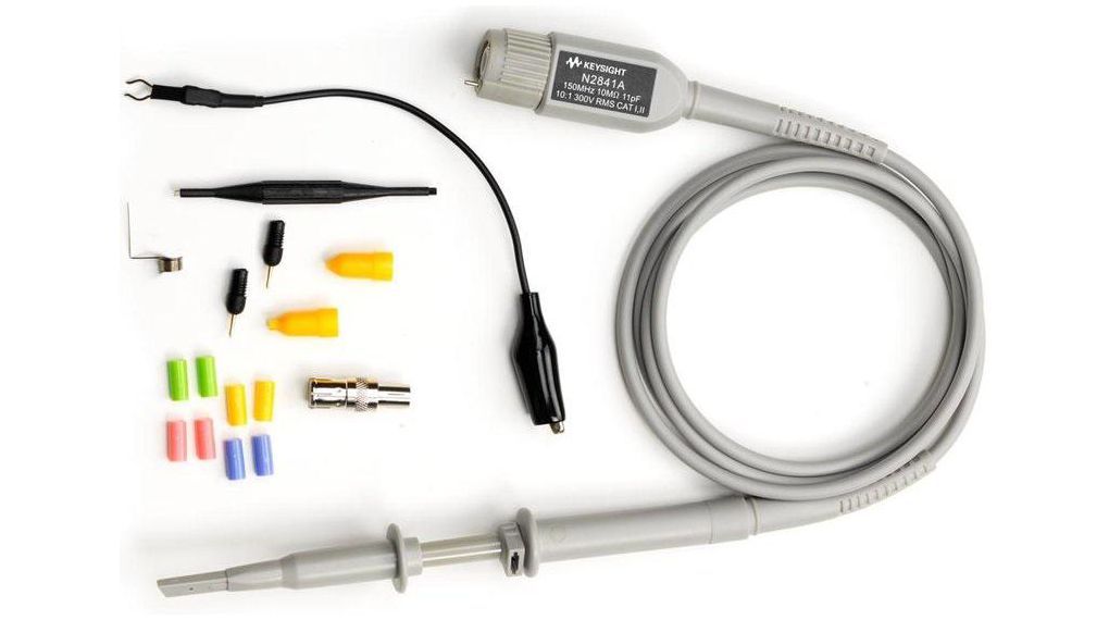 Keysight Technologies InfiniiVision Series N2842A Oscilloscope Probe, Voltage Type, 300MHz, 10:1dB
