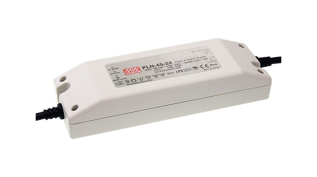 | MEAN WELL LED Driver 45W 3A 11.25 ... 15V IP64 | Distrelec Switzerland
