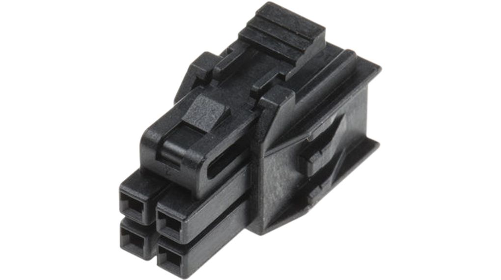 105308-1204 | Molex Housing, Receptacle, Poles - 4, Rows - 2 ...