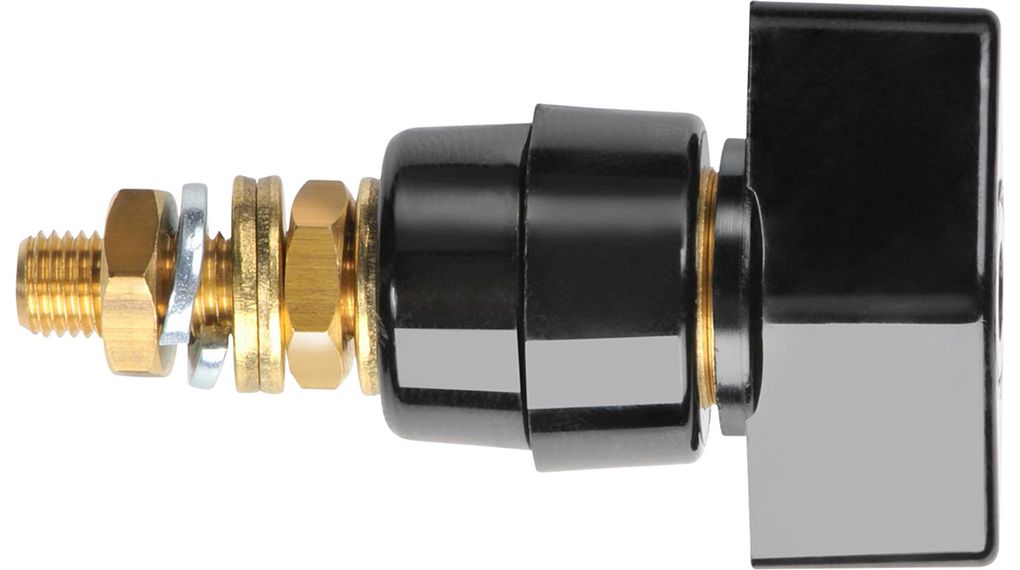 Binding Post 4mm 63A 1kV Black