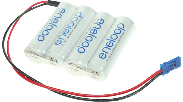 Batterie d'accumulateurs rechargeable, Ni-MH, 4.8V, 2Ah