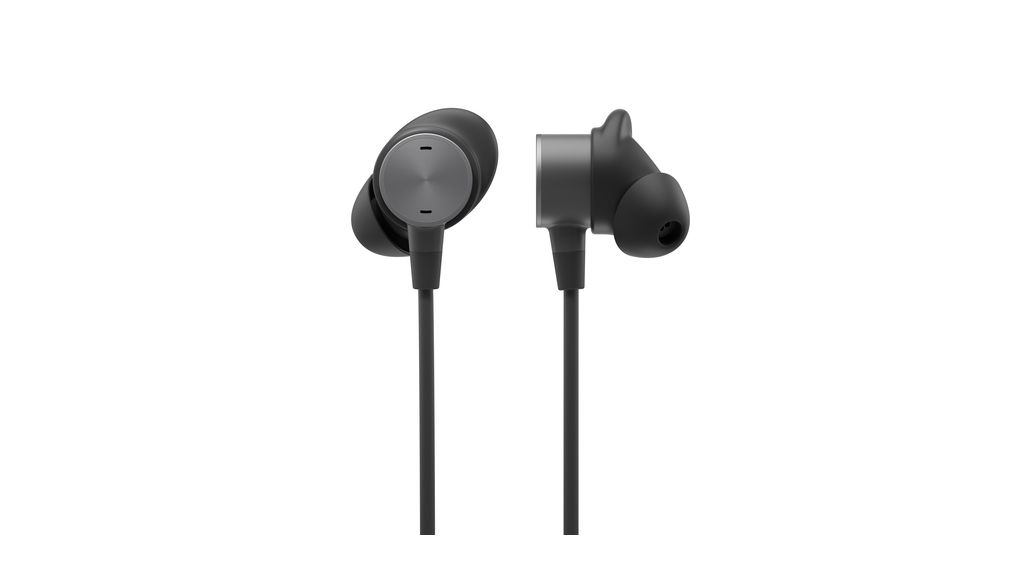 981001013 Logitech Headphones, Logi Zone, UC, InEar, 16kHz, Cable