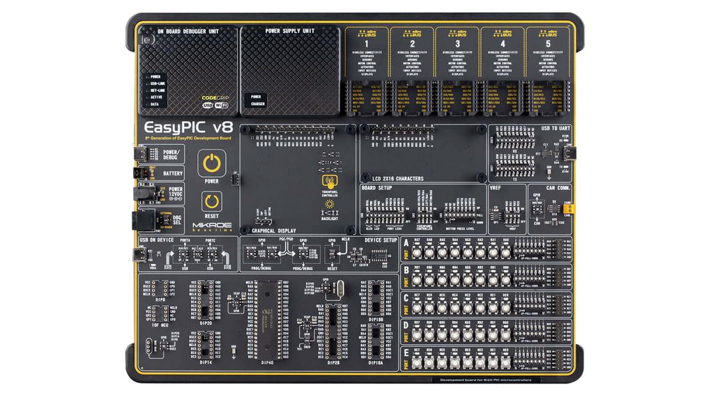 EasyPIC v8 Development Board