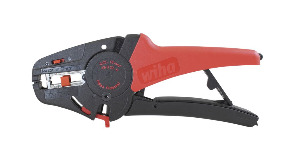 42062 | Wiha Automatic Stripping Pliers, 0.03 ... 16mm², 200mm  