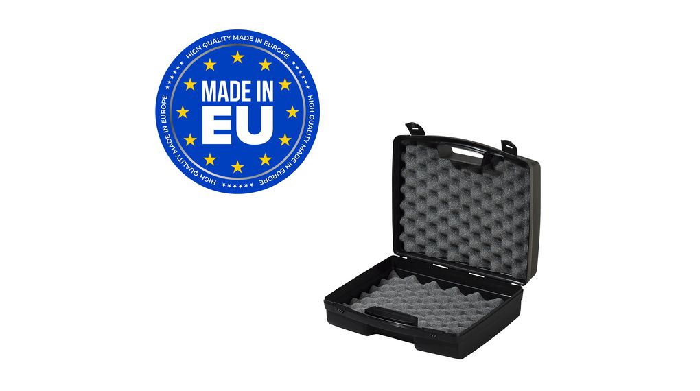 Packaging Case, 280x320x119mm, Polypropylene (PP), Black