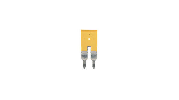 Pont à 2 pôles, Jaune, 14.3 x 34mm