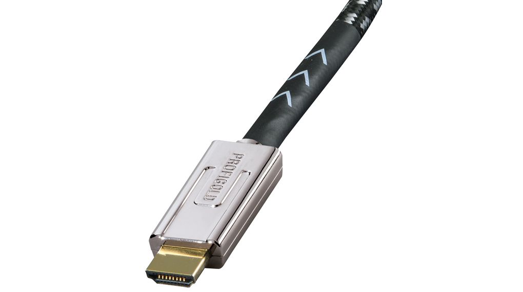 åbenbaring Afspejling Regnskab OXYV1201 | Profigold HDMI cable with Ethernet, HDMI Plug - HDMI Plug, 3840  x 2160, 1m | Distrelec International