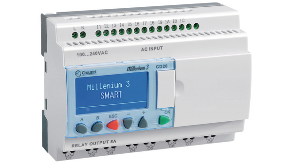 88974052 | Crouzet Logic Controller 12DI (6D/A) 4DO 8SSR
