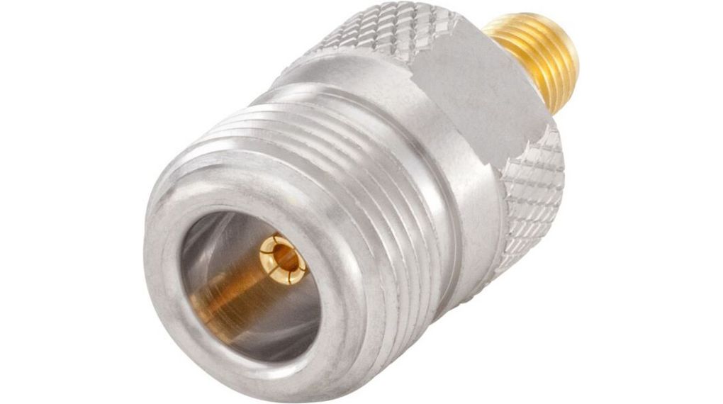 N/SMA-adapter, Recht, N-aansluiting - SMA-aansluiting, 50Ohm