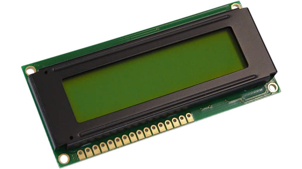 Alfanumerisk LCD-display 5.55 mm 2 x 16