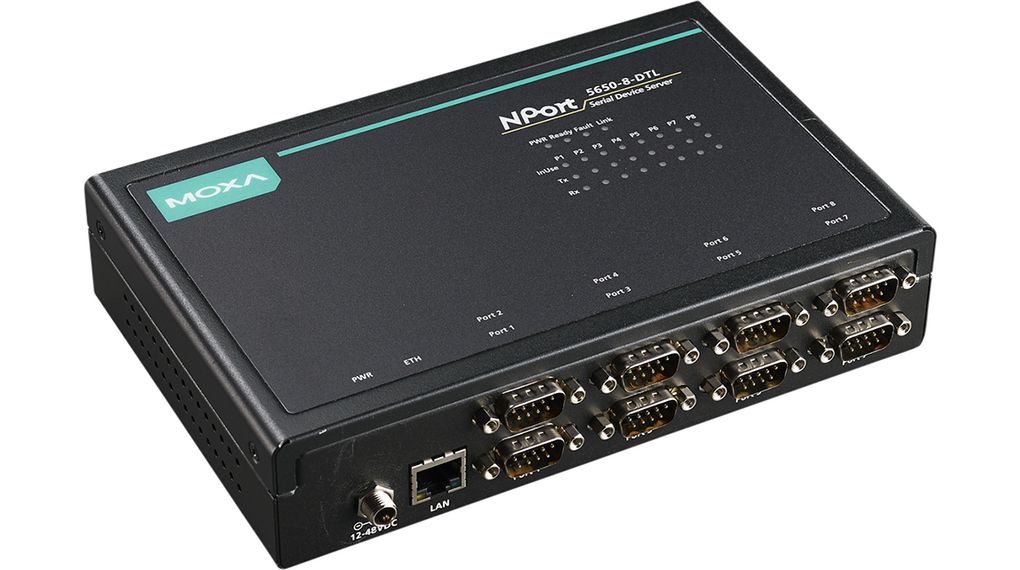 Nport I Dtl Moxa Serial Device Server Mbps Serial Ports