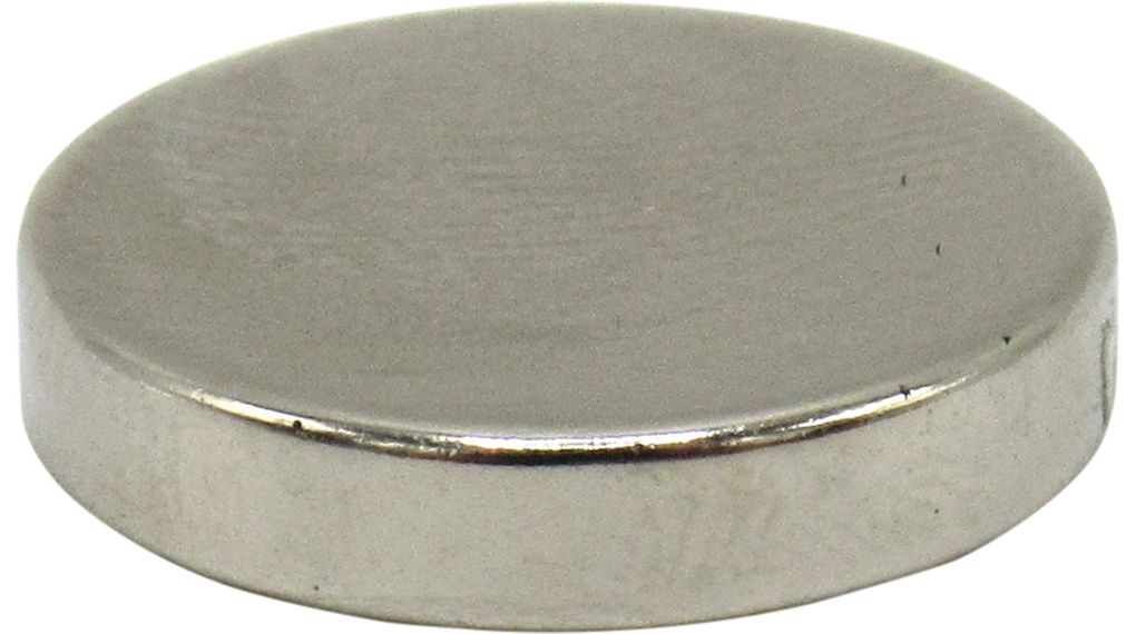 Neodymium magneet N35, Neodymium, 35N, 12 x 3mm